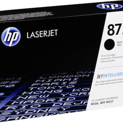 HP 87A Γνήσιο Toner Laser Εκτυπωτή Μαύρο 9000 Σελίδων (CF287A)