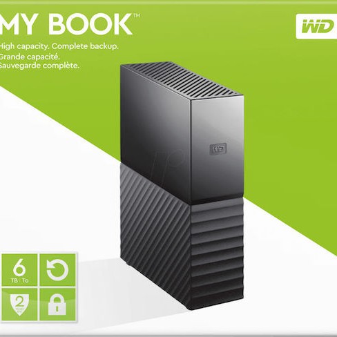 Western Digital My Book USB 3.0 Εξωτερικός HDD 6TB 3.5