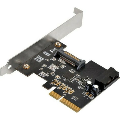 Silverstone Κάρτα PCIe σε 1 θύρα USB 3.1 ECU04-E