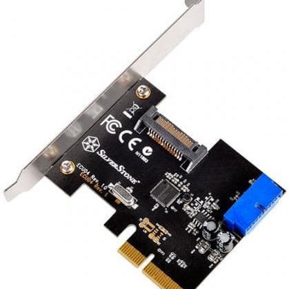 Silverstone Κάρτα PCIe σε 1 θύρα USB 3.1 ECU04-E