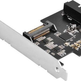 Silverstone Κάρτα PCIe σε 1 θύρα USB 3.1 ECU04-E