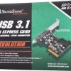 Silverstone Κάρτα PCIe σε 1 θύρα USB 3.1 ECU04-E