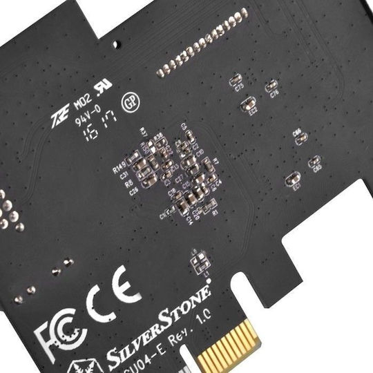 Silverstone Κάρτα PCIe σε 1 θύρα USB 3.1 ECU04-E
