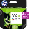 HP 302XL Γνήσιο Μελάνι Εκτυπωτή InkJet Πολλαπλό (Color) (F6U67AE)