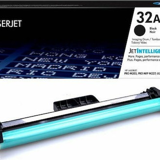 HP 32A Γνήσιο Drum Laser Εκτυπωτή Μαύρο 23000 Σελίδων (CF232A)