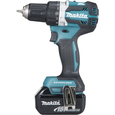 Makita Κρουστικό Δραπανοκατσάβιδο Μπαταρίας Brushless 18V 2x5Ah