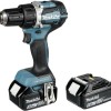 Makita Κρουστικό Δραπανοκατσάβιδο Μπαταρίας Brushless 18V 2x5Ah