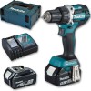 Makita Κρουστικό Δραπανοκατσάβιδο Μπαταρίας Brushless 18V 2x5Ah