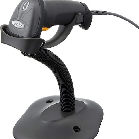 Zebra Ls2208 Scanner Χειρός Ενσύρματο με Δυνατότητα Ανάγνωσης 1D Barcodes