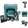 Makita Κρουστικό Δραπανοκατσάβιδο Μπαταρίας Brushless 18V 2x5Ah