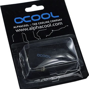 Alphacool HF connection terminal TEE T-piece round, G1/4 - Black