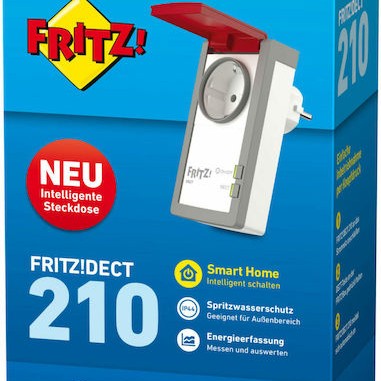 AVM FRITZ!DECT 210 Smart Plug Μονόπριζο με USB-A