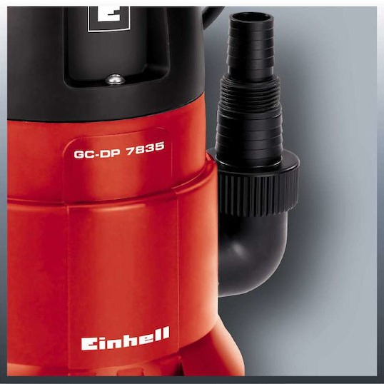 Einhell GH-DP 7835 Μονοφασική Αντλία Ακαθάρτων / Λυμάτων 1.04hp με Φλοτέρ 4170682
