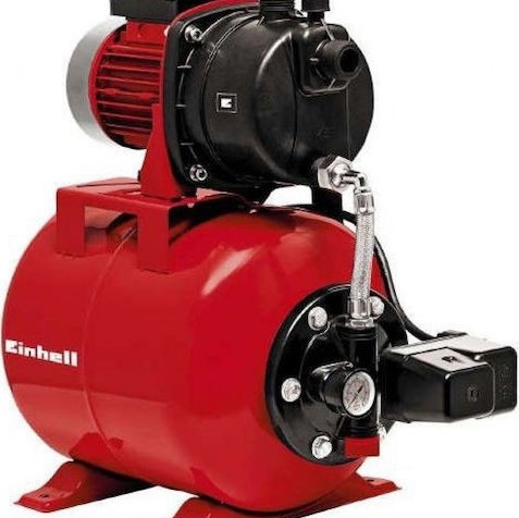 Einhell 4173190 Μονοβάθμιο Μονοφασικό Πιεστικό Συγκρότημα Νερού με Δοχείο 20 Λίτρων 650W