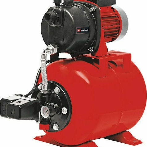 Einhell 4173190 Μονοβάθμιο Μονοφασικό Πιεστικό Συγκρότημα Νερού με Δοχείο 20 Λίτρων 650W