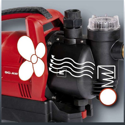 Einhell GC-AW 6333 Μονοβάθμιο Μονοφασικό Πιεστικό Συγκρότημα Νερού Χωρίς Δοχείο 630W