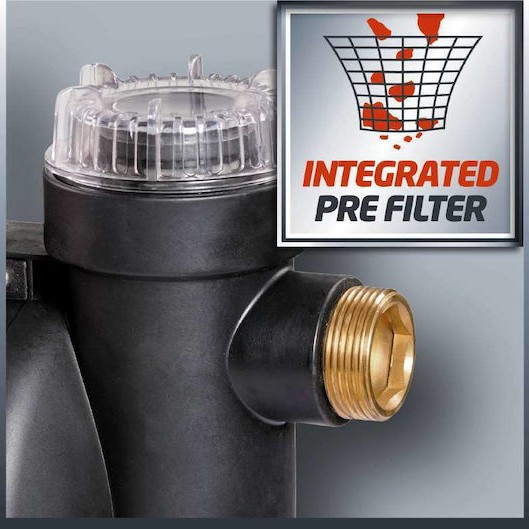 Einhell GC-AW 6333 Μονοβάθμιο Μονοφασικό Πιεστικό Συγκρότημα Νερού Χωρίς Δοχείο 630W