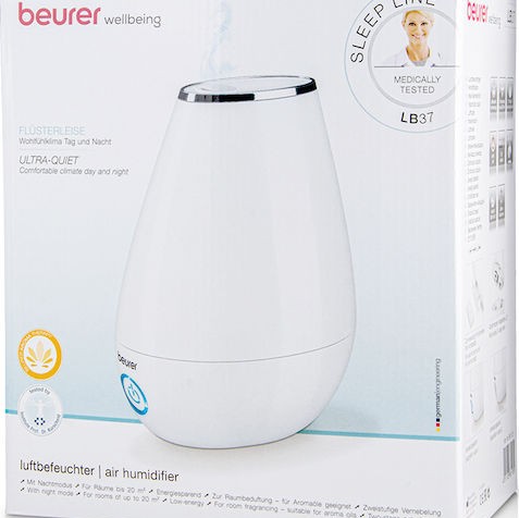 Beurer LB 37 Υγραντήρας Υπερήχων 20W Toffee για Χώρους 20m²