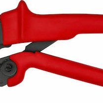 Knipex Πρέσα Ακροδεκτών με Μηχανισμό Καστάνιας (Μήκος 250mm)