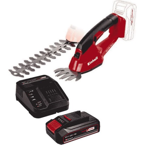 Einhell GE-CG 18 Μπορντουροψάλιδο Μπαταρίας 18V με Μήκος Λάμας 20cm Solo