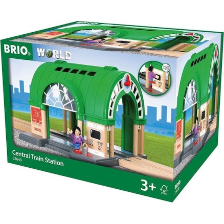Brio Toys Central Station Αξεσουάρ Σιδηρόδρομου με Ήχο για 3+ Ετών