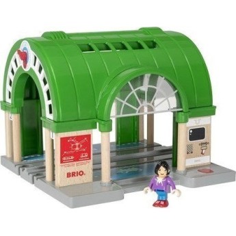Brio Toys Central Station Αξεσουάρ Σιδηρόδρομου με Ήχο για 3+ Ετών
