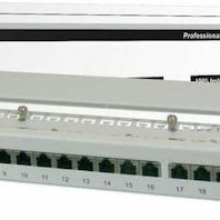 Digitus Patch Panel Shielded για Rack 1U 19
