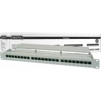 Digitus Patch Panel Shielded για Rack 1U 19