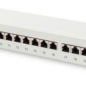 Digitus Patch Panel Shielded για Rack 1U 19