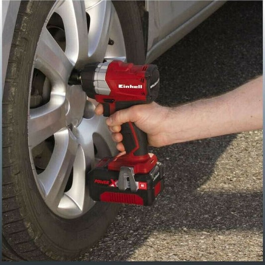 Einhell TE-CW 18 Li BL Μπουλονόκλειδο Μπαταρίας 18V Solo με Υποδοχή 1/2