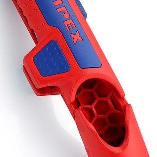 Knipex Απογυμνωτής Ομοαξονικών Καλωδίων με Μήκος 135mm ErgoStrip