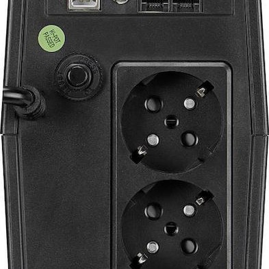 FSP/Fortron iFP600 UPS Line-Interactive 600VA 360W με 2 Schuko Πρίζες