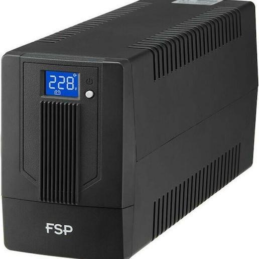 FSP/Fortron iFP600 UPS Line-Interactive 600VA 360W με 2 Schuko Πρίζες
