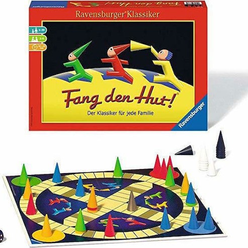 Επιτραπέζιο Παιχνίδι Πιάσε τα καπέλα! για 2-6 Παίκτες 6+ Ετών (EN) Ravensburger