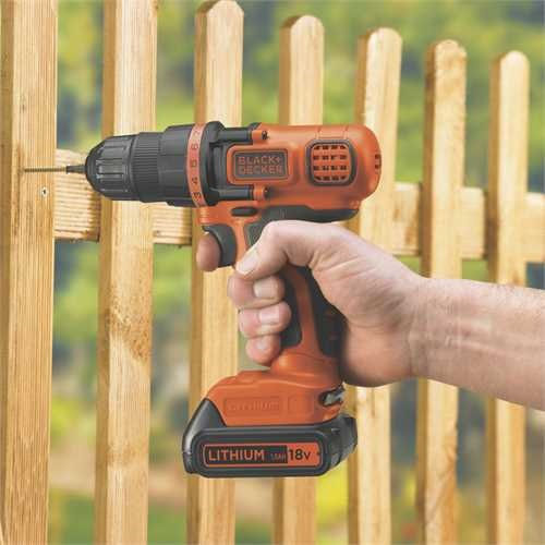 Black & Decker Δραπανοκατσάβιδο Μπαταρίας Solo 18V