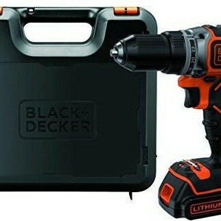 Black & Decker Δραπανοκατσάβιδο Μπαταρίας Brushless 18V 1x1.5Ah