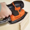 Black & Decker -QS Τριβείο Δέλτα 120W με Σύστημα Αναρρόφησης
