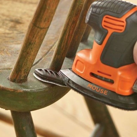 Black & Decker -QS Τριβείο Δέλτα 120W με Σύστημα Αναρρόφησης