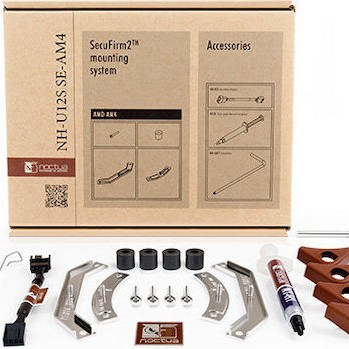 Noctua NH-U12S SE-AM4 Ψύκτρα Επεξεργαστή για Socket AM4/AM5 Καφέ