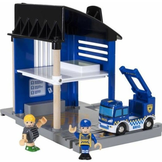 Brio Toys Πίστα Αστυνομικό Police Station για 3+ Ετών