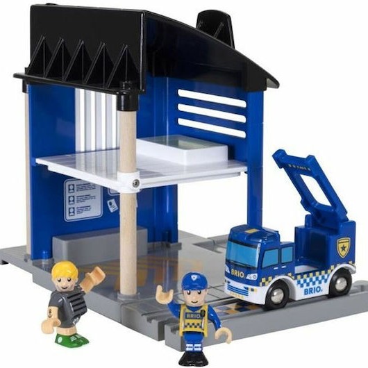 Brio Toys Πίστα Αστυνομικό Police Station για 3+ Ετών