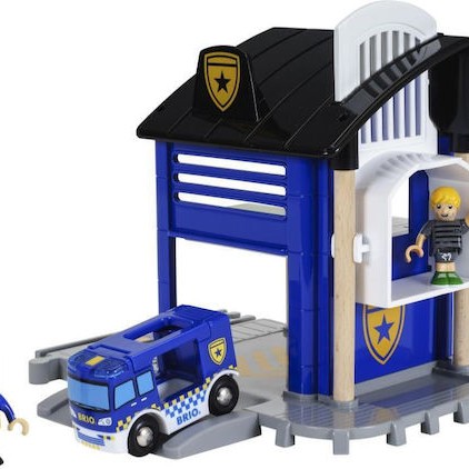 Brio Toys Πίστα Αστυνομικό Police Station για 3+ Ετών