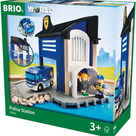 Brio Toys Πίστα Αστυνομικό Police Station για 3+ Ετών