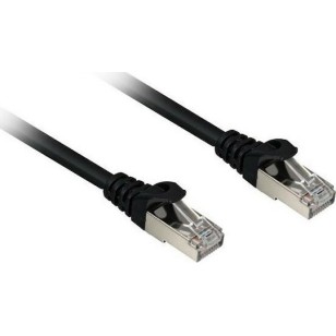Sharkoon S/FTP Cat.6a Cable 15m Μαύρο