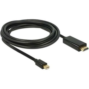 DeLock Cable mini DisplayPort male - HDMI male 1m (83698)