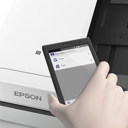 Epson WorkForce DS-1660W Flatbed Scanner A4 με WiFi