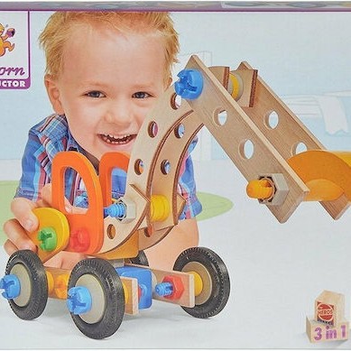Eichhorn Παιχνίδι Κατασκευών Ξύλινo Constructor Bagger