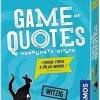 Επιτραπέζιο Παιχνίδι Game of Quotes - Verrckte Zitate για 2-6 Παίκτες 12+ Ετών (GER) Kosmos