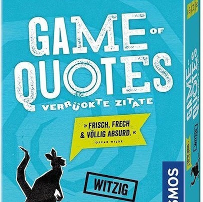 Επιτραπέζιο Παιχνίδι Game of Quotes - Verrckte Zitate για 2-6 Παίκτες 12+ Ετών (GER) Kosmos