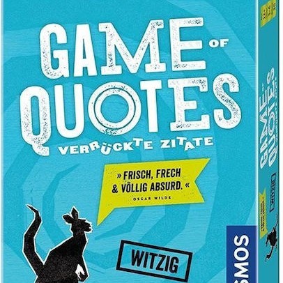 Επιτραπέζιο Παιχνίδι Game of Quotes - Verrckte Zitate για 2-6 Παίκτες 12+ Ετών (GER) Kosmos